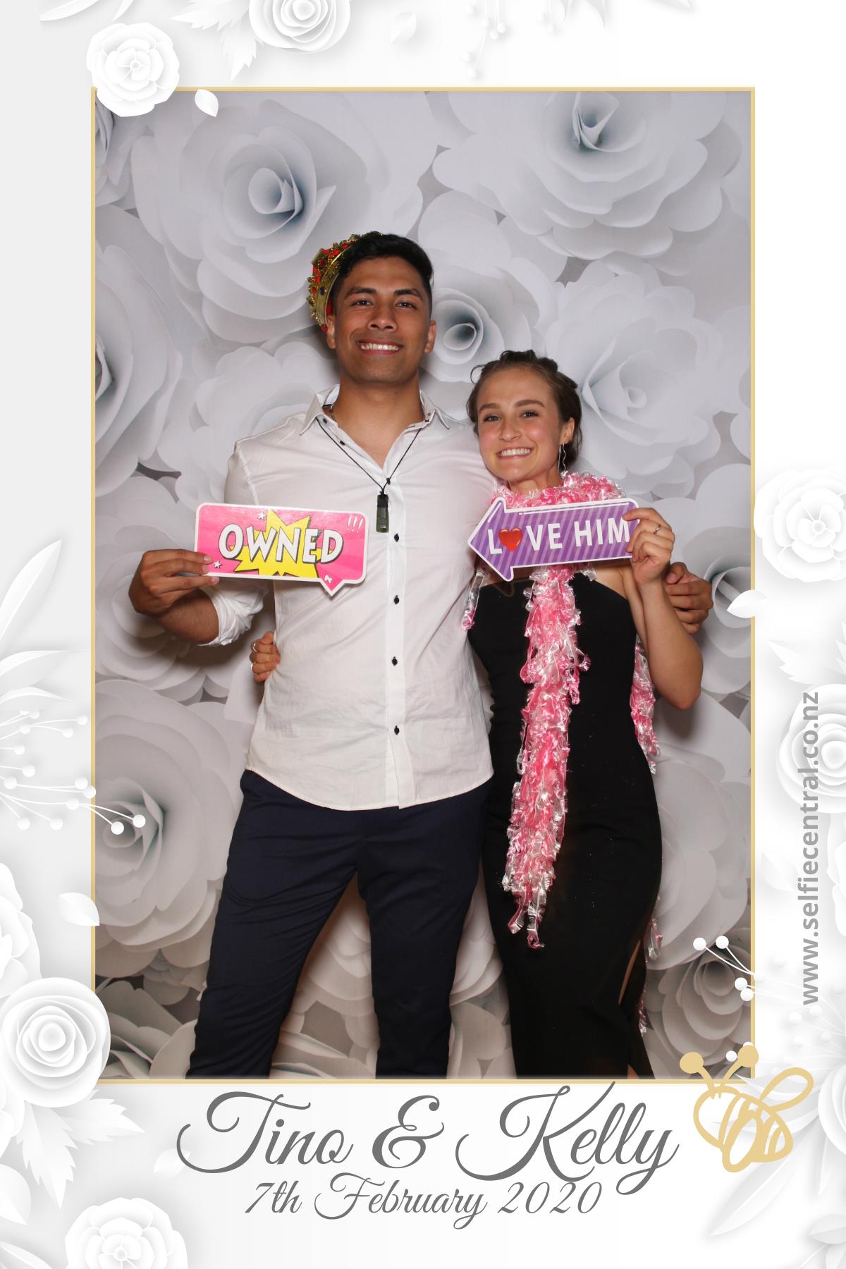 The Gascoigne-Honey Wedding | View more photos from the event at gallery.photobooth.co.nz/u/SelfieCentral/The-Gascoigne-Honey-Wedding